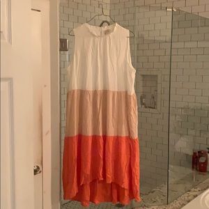 Three color NWT dress